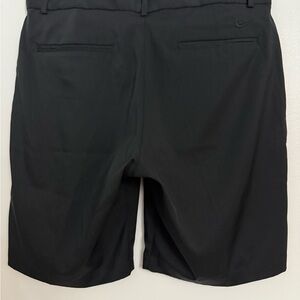 Nike Black Flat Front Shorts Tailored Design